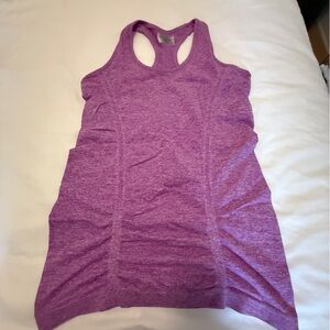 Purple Racerback Tank Top